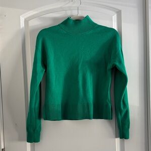& Other Stories Vibrant Green Turtleneck Sweater